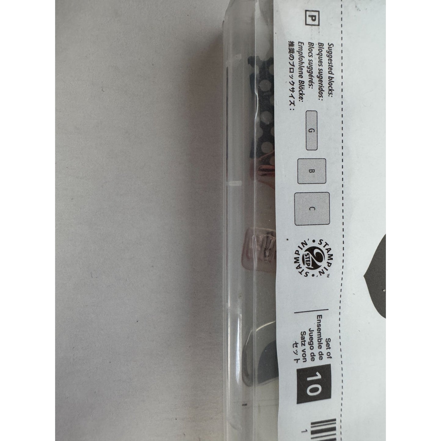 Stampin Up Acrylic Cling Stamp Set Acorny Thank You Acorn Nuts about You Words
