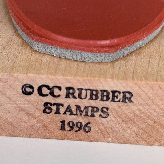 CC Rubber Stamp Farm Fresh Eggs Farmers Market Branding Breakfast Food Easter Large Cardmaking