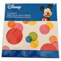Disney 8x8 Scrapbook Paper Pack Mickey Mouse  EK Success Bright Color Craft Paper 10 Sheets