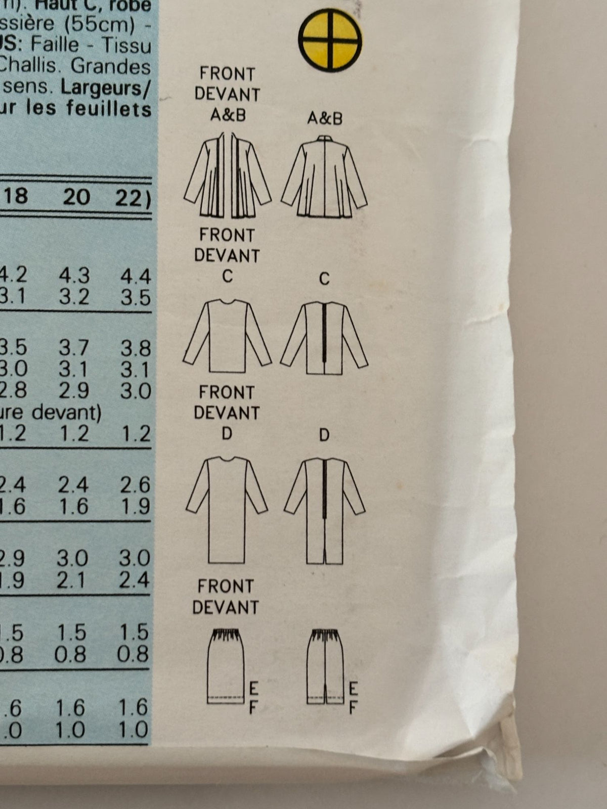 Butterick Sewing Pattern 6473 Quiet Luxury Jacket Dress 90s Soft Tailored Set 6-10 Uncut