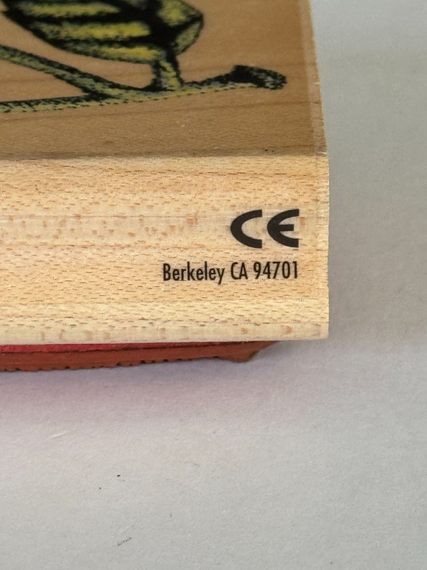 Rubber Stampede Rubber Stamp Cherry Fruit Cherries Food Recipe Card Making Wood