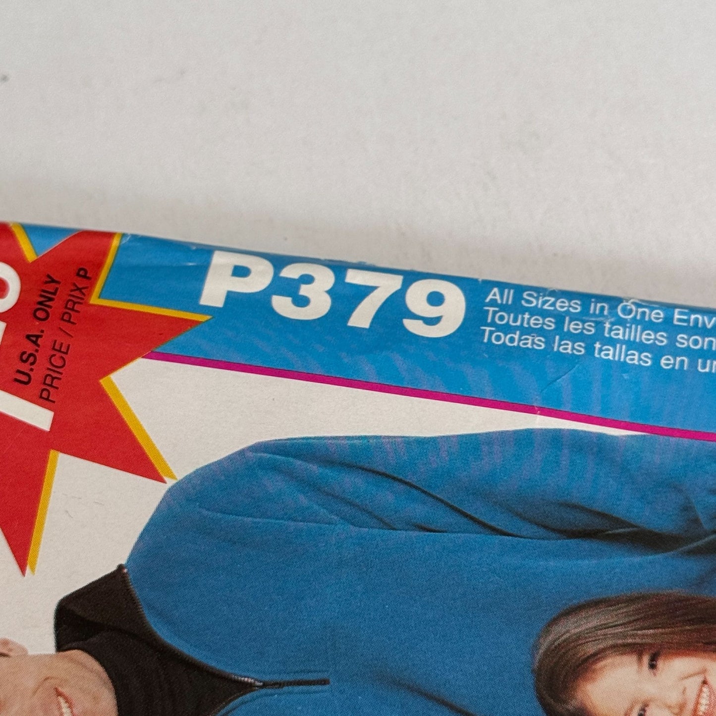 McCalls Sewing Pattern P379 Fleece Jacket Family Matching Kids Adults 1/4 Zip Uncut Fall Winter