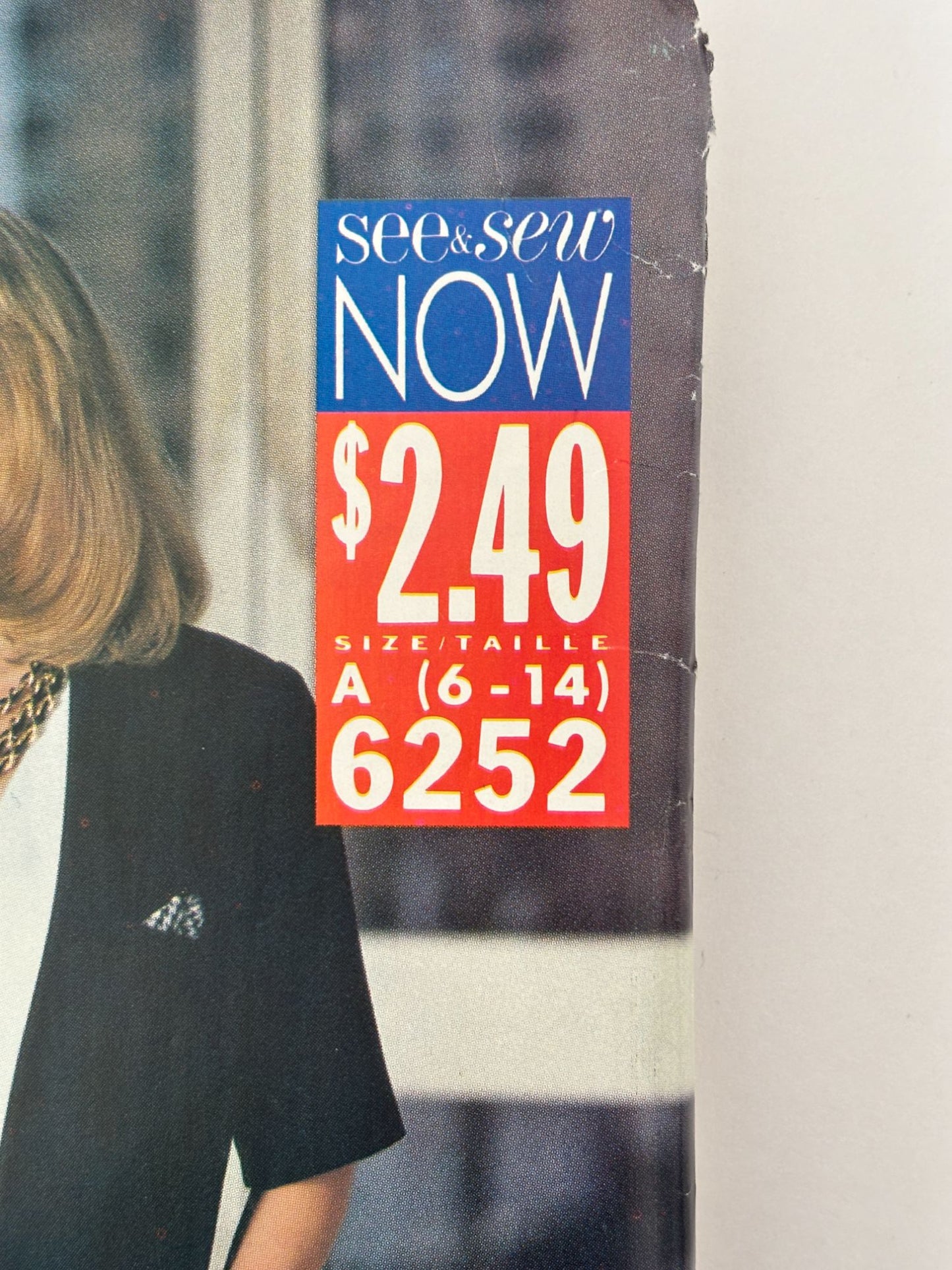 Butterick Sewing Pattern 6252 Jacket Top Skirt 90s Career Suit Easy 6-14 Uncut