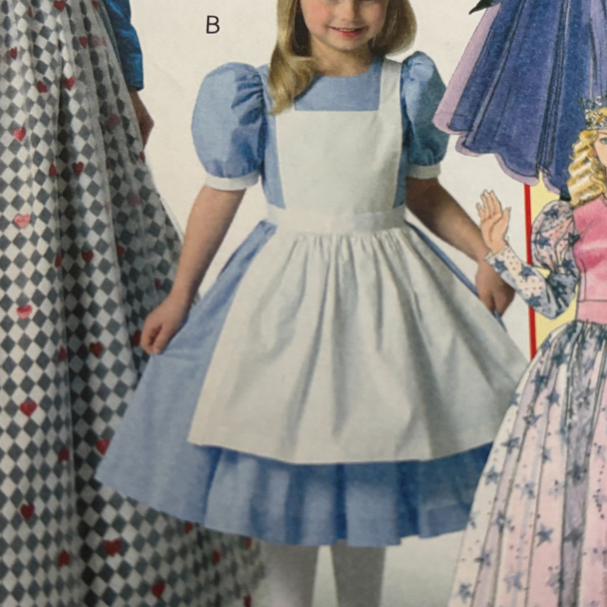 McCalls Sewing Pattern M4948 Wizard of Oz Alice Wonderland Witch Princess Halloween Costume Y2K Uncut Girls 3-8