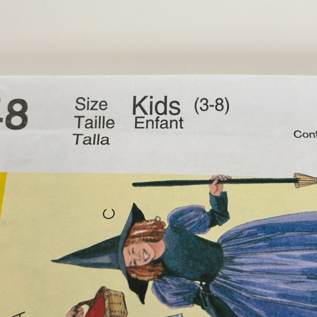McCalls Sewing Pattern M4948 Wizard of Oz Alice Wonderland Witch Princess Halloween Costume Y2K Uncut Girls 3-8