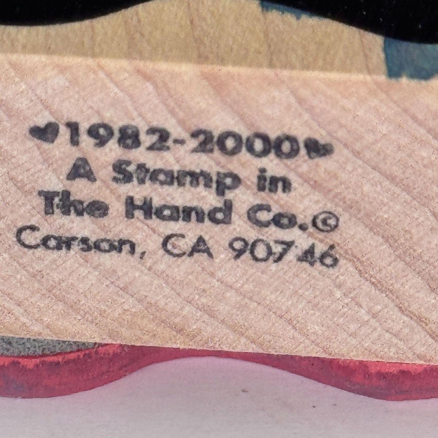 A Stamp In The Hand Rubber Stamp Abstract Paint Blob Shape Label Frame Texture
