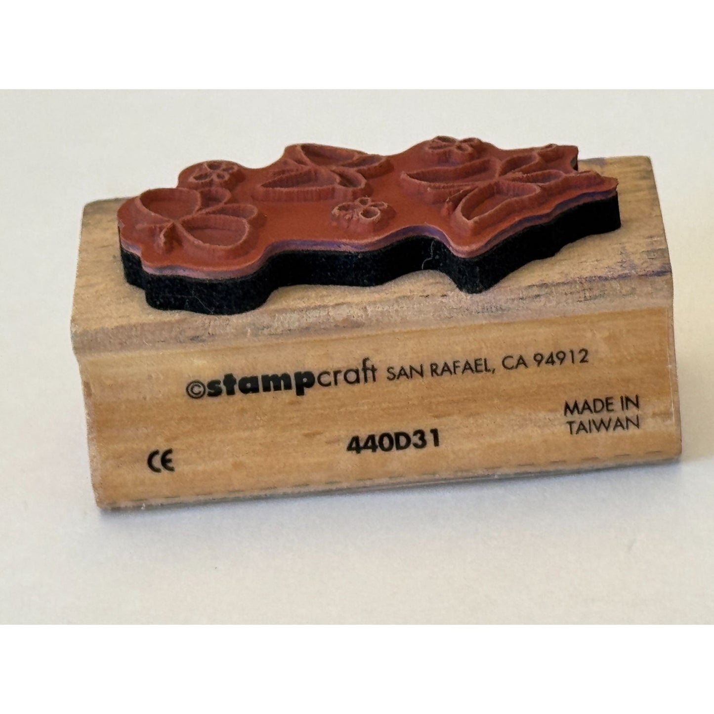 Stampcraft Rubber Stamp Butterfly Spring Butterflies Background Border Crafting