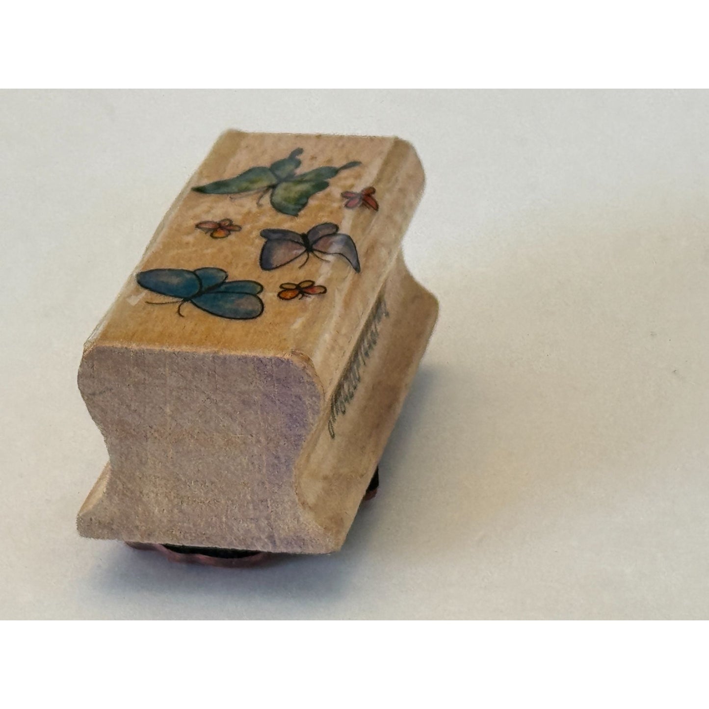 Stampcraft Rubber Stamp Butterfly Spring Butterflies Background Border Crafting
