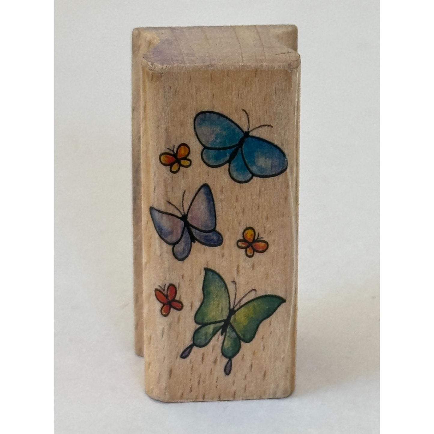 Stampcraft Rubber Stamp Butterfly Spring Butterflies Background Border Crafting