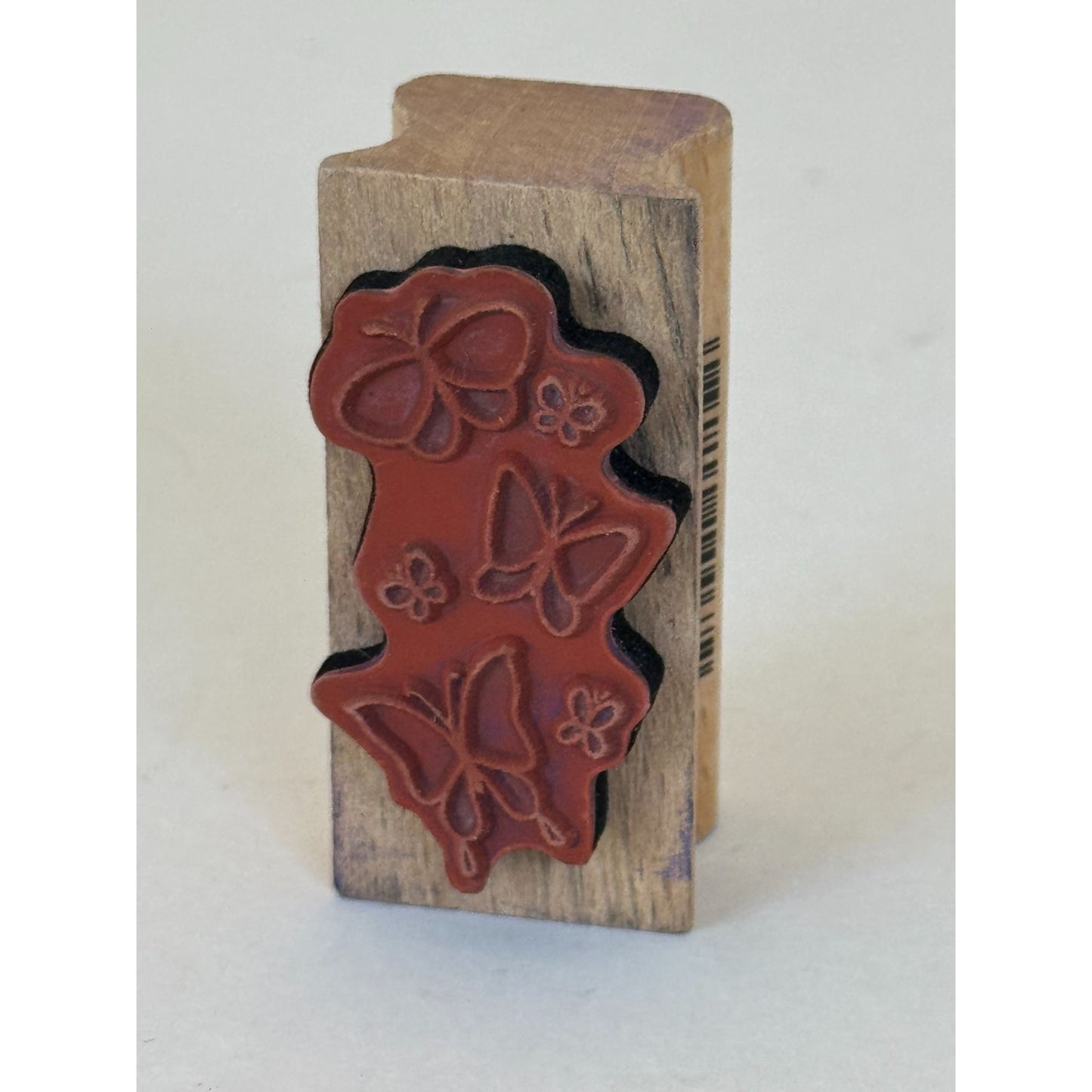 Stampcraft Rubber Stamp Butterfly Spring Butterflies Background Border Crafting