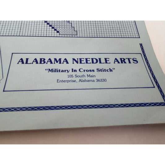 Alabama Needle Arts Cross Stitch Patterns U.S. Military Airplanes Air Force USAF