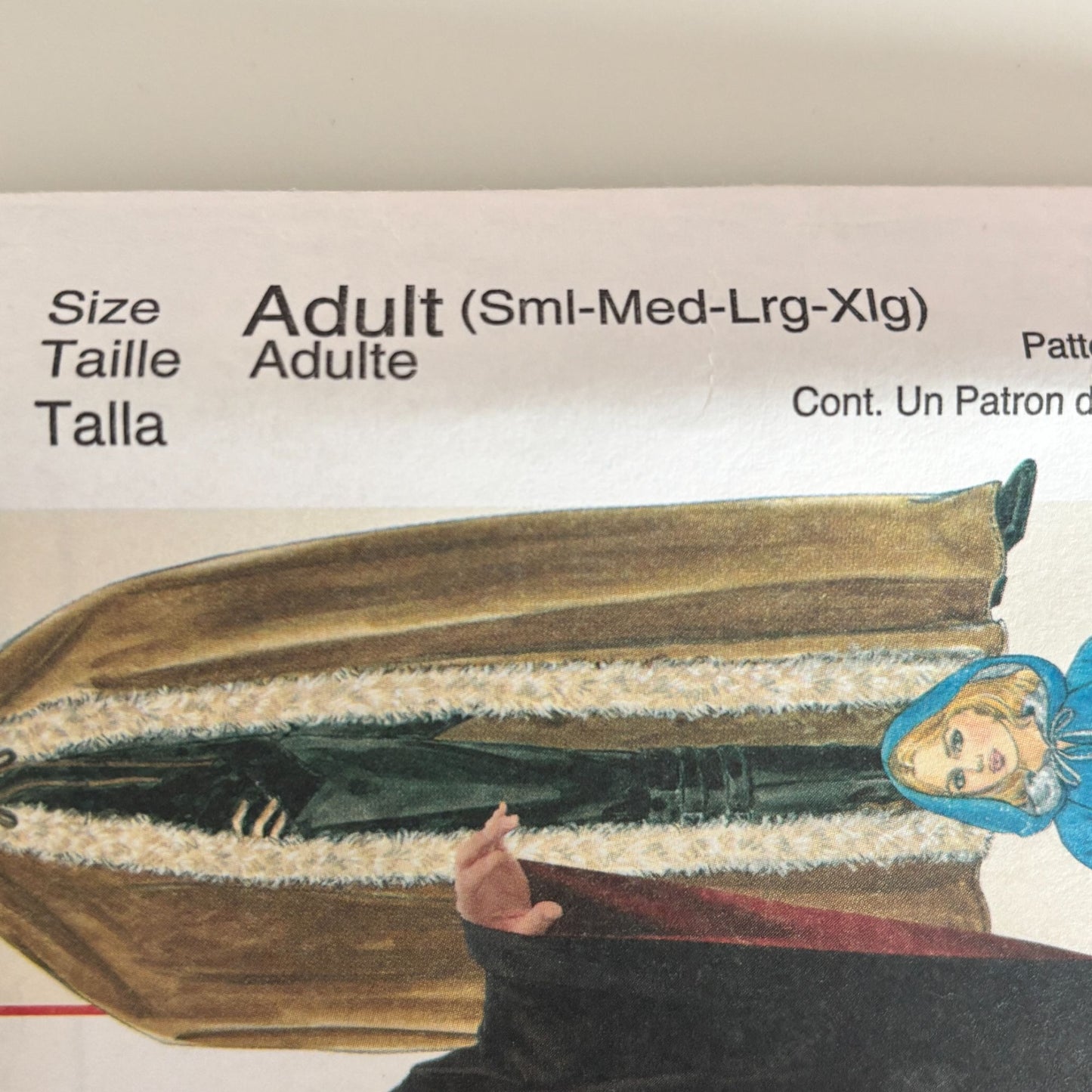 McCalls Sewing Pattern M5957 Adult Easy Halloween Costume Cloak Cape Cosplay Renaissance S-XL Uncut