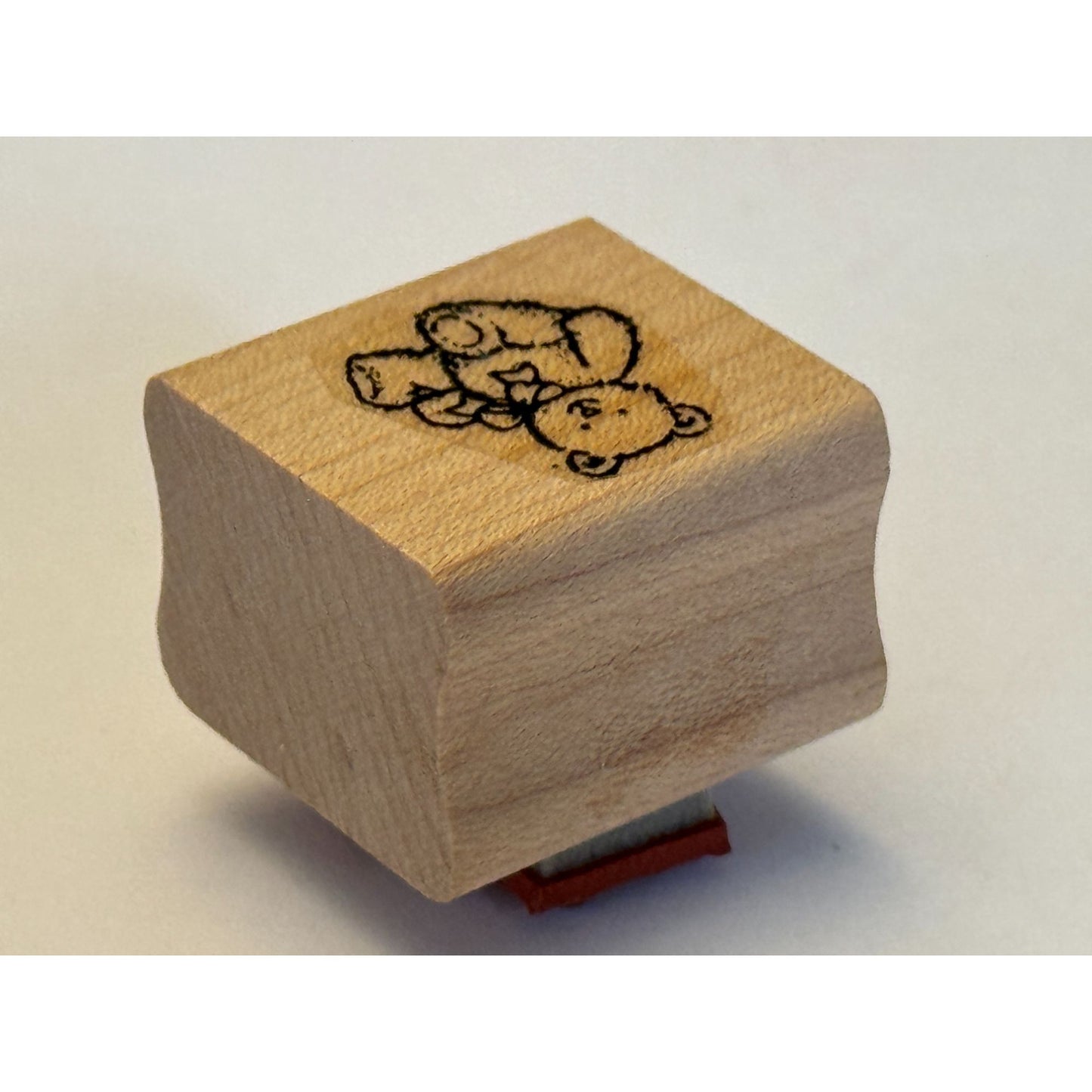 Stampin Up Rubber Stamp Teddy Bear Small Tiny Toy Stuffed Animal Card Making