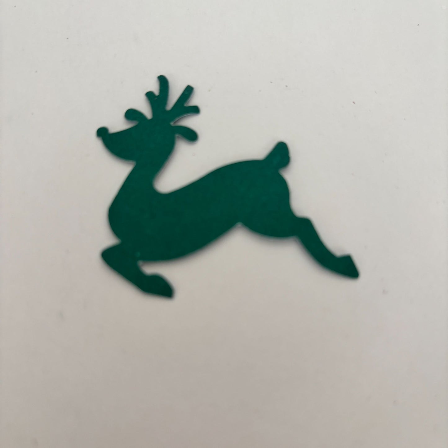 EK Success Paper Punch Reindeer Christmas Card Making Rudolph Deer Craft Holiday Decor Scrapbooking