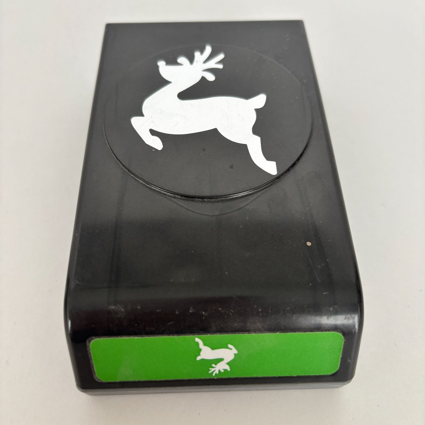EK Success Paper Punch Reindeer Christmas Card Making Rudolph Deer Craft Holiday Decor Scrapbooking