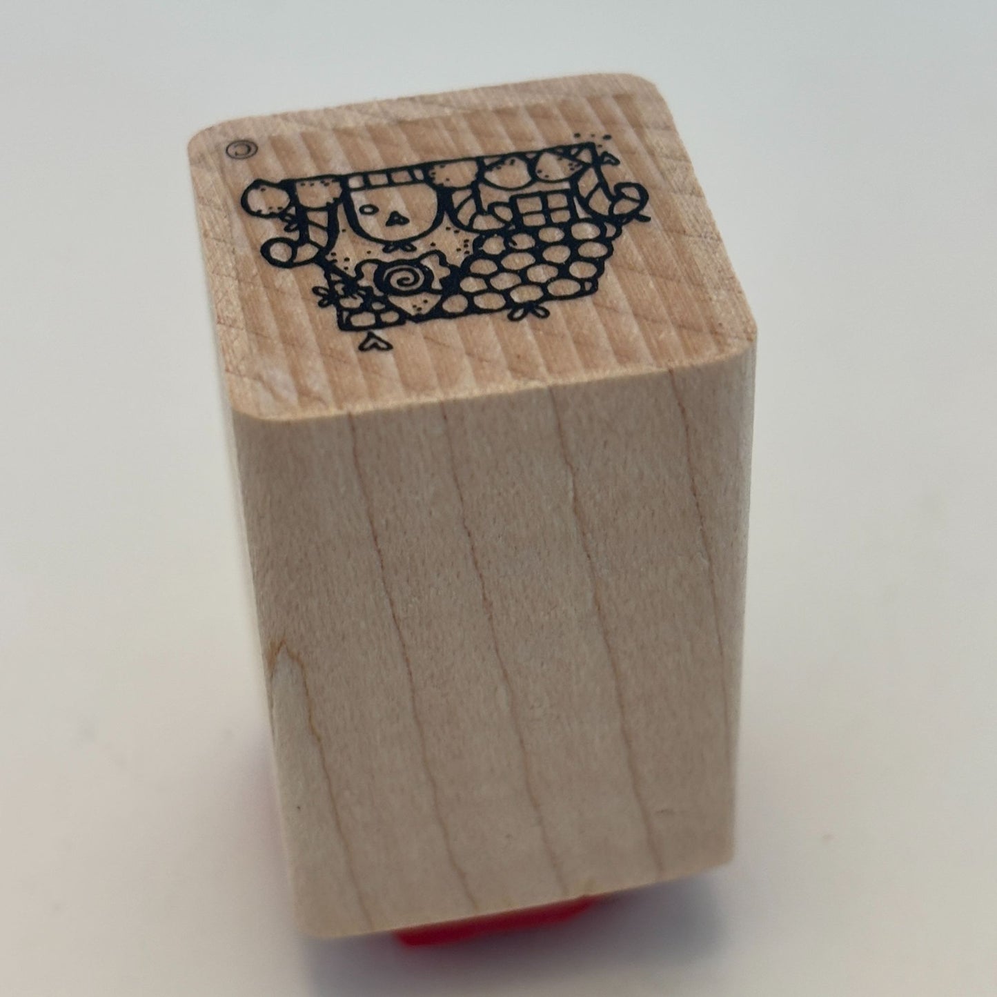 DOTS Rubber Stamp Christmas Gingerbread House Candy Gift Tag Card Making 1 Inch