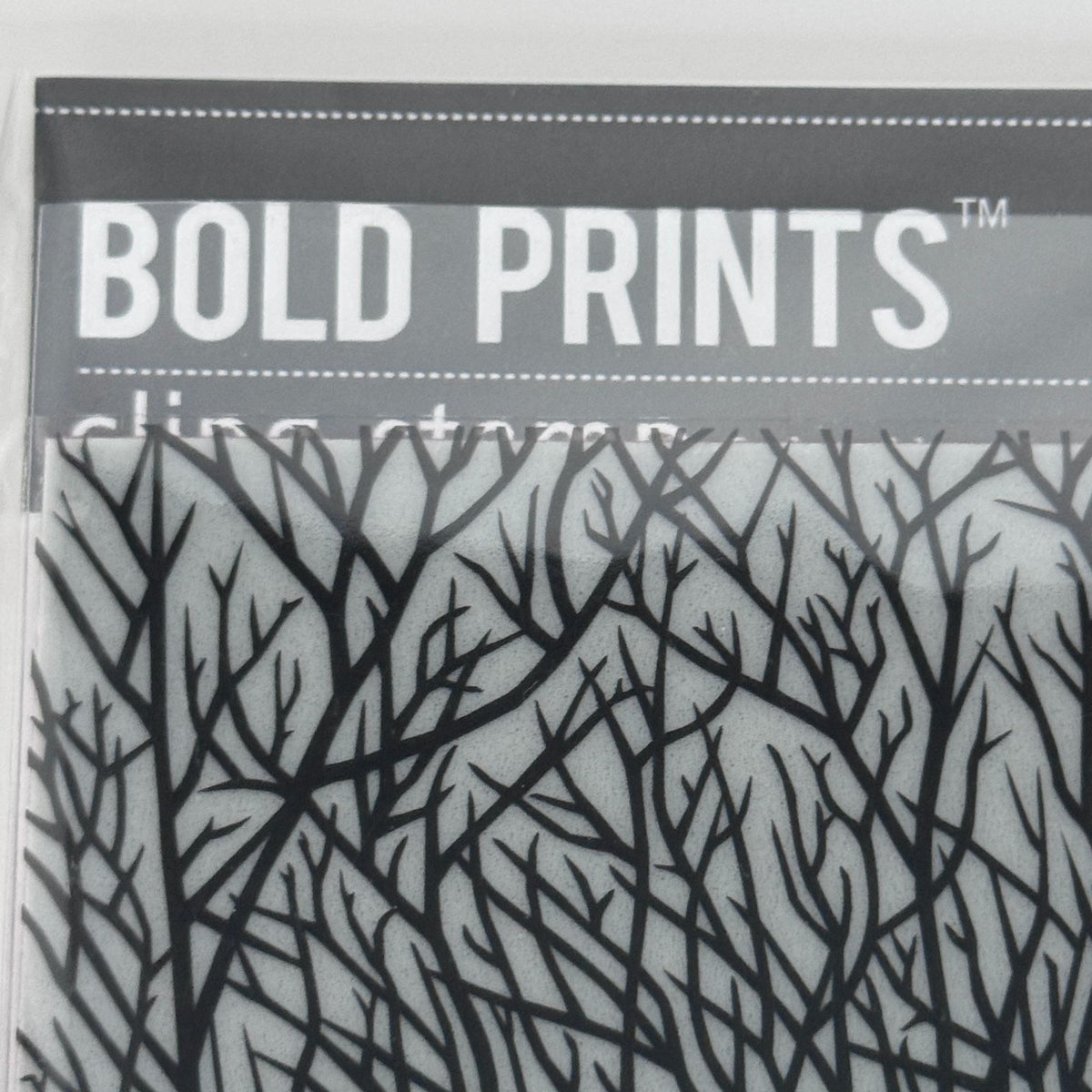 Hero Arts Bold Prints Cling Stamp Bare Branched Tree Background Card Making 6 in