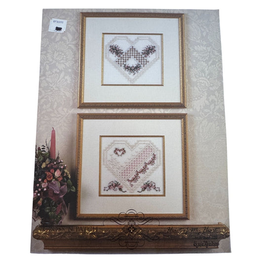 Cross N Patch Hardanger Needlework Pattern Booklet Heart Of My Heart 102 Seasons