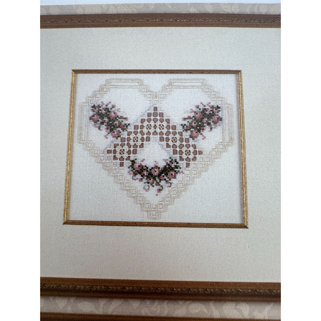 Cross N Patch Hardanger Needlework Pattern Booklet Heart Of My Heart 102 Seasons
