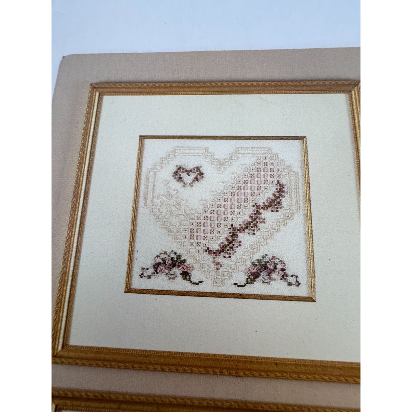 Cross N Patch Hardanger Needlework Pattern Booklet Heart Of My Heart 102 Seasons