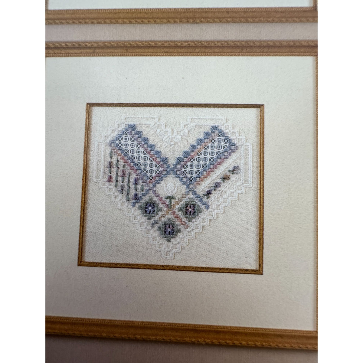 Cross N Patch Hardanger Needlework Pattern Booklet Heart Of My Heart 102 Seasons