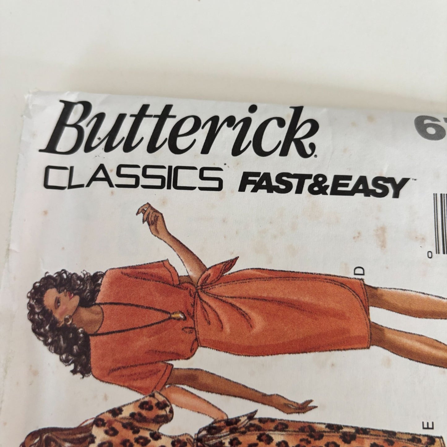 Butterick Sewing Pattern 6787 1990s Dress Suit Corporate Core Easy 6 8 10 Uncut