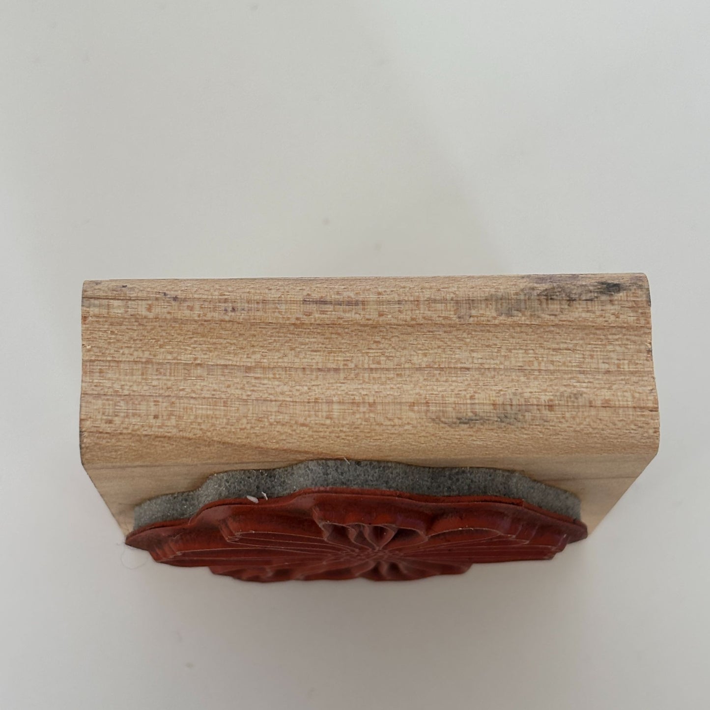 Stampin Up Wood Mounted Rubber Stamp Flower Garden Floral Nature Card Making