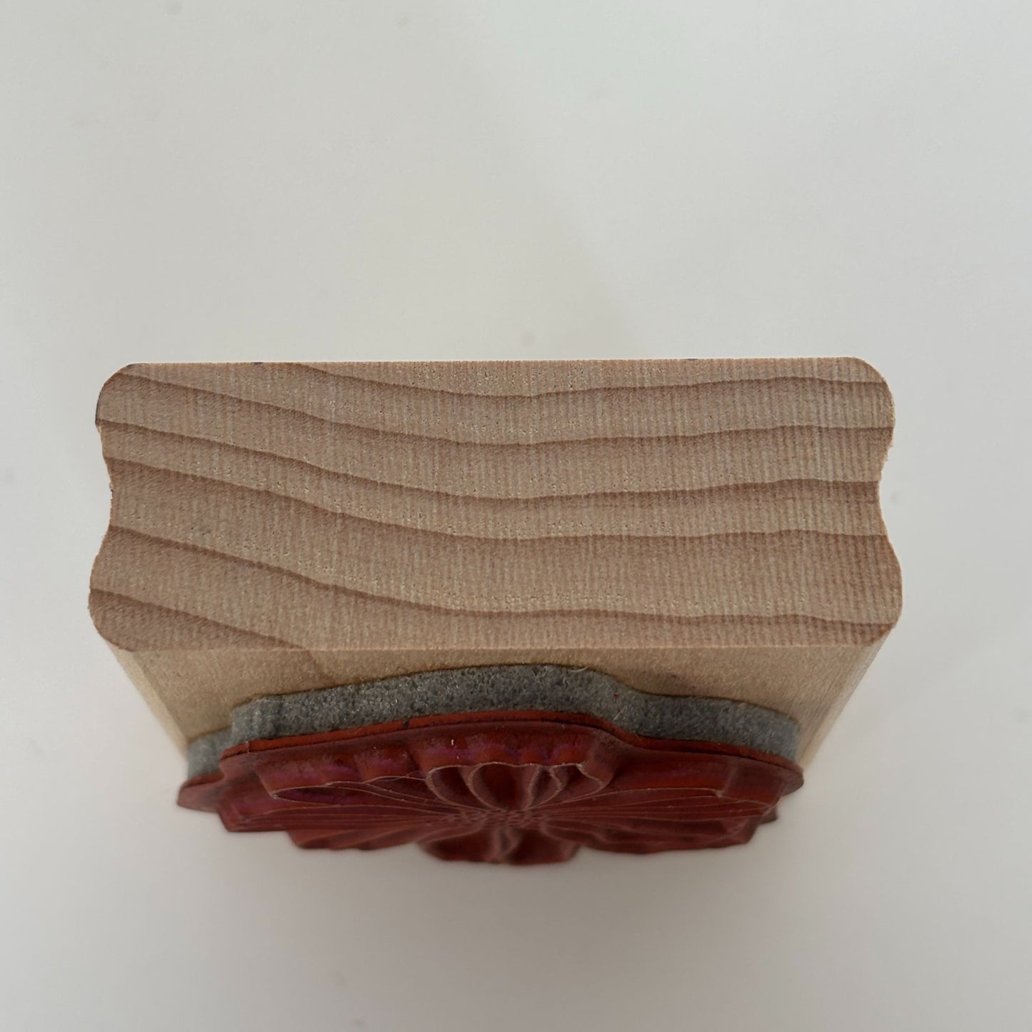 Stampin Up Wood Mounted Rubber Stamp Flower Garden Floral Nature Card Making