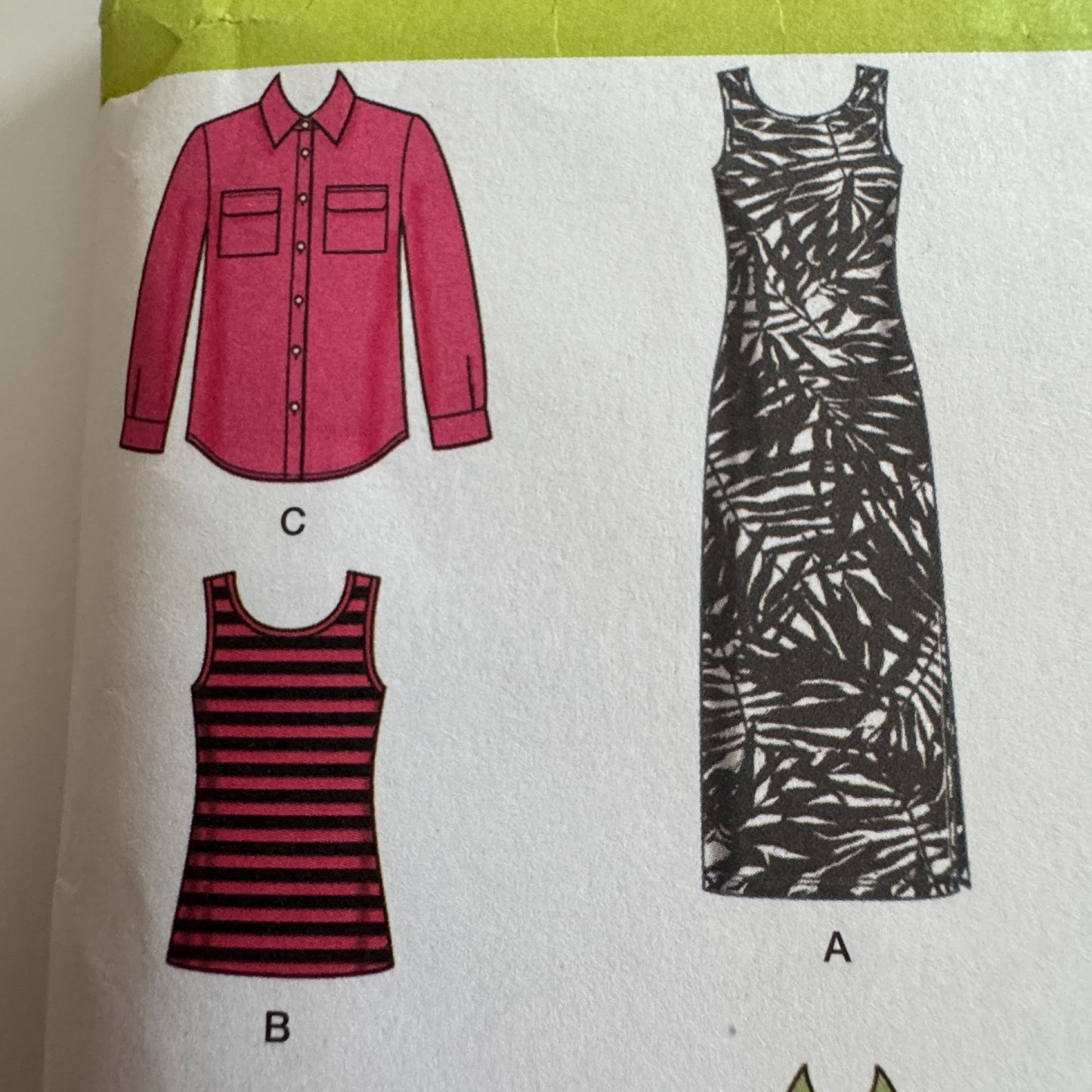 Simplicity Sewing Pattern 2189 Dress Top Pants Shirt Women Plus Size 20W-28W UC