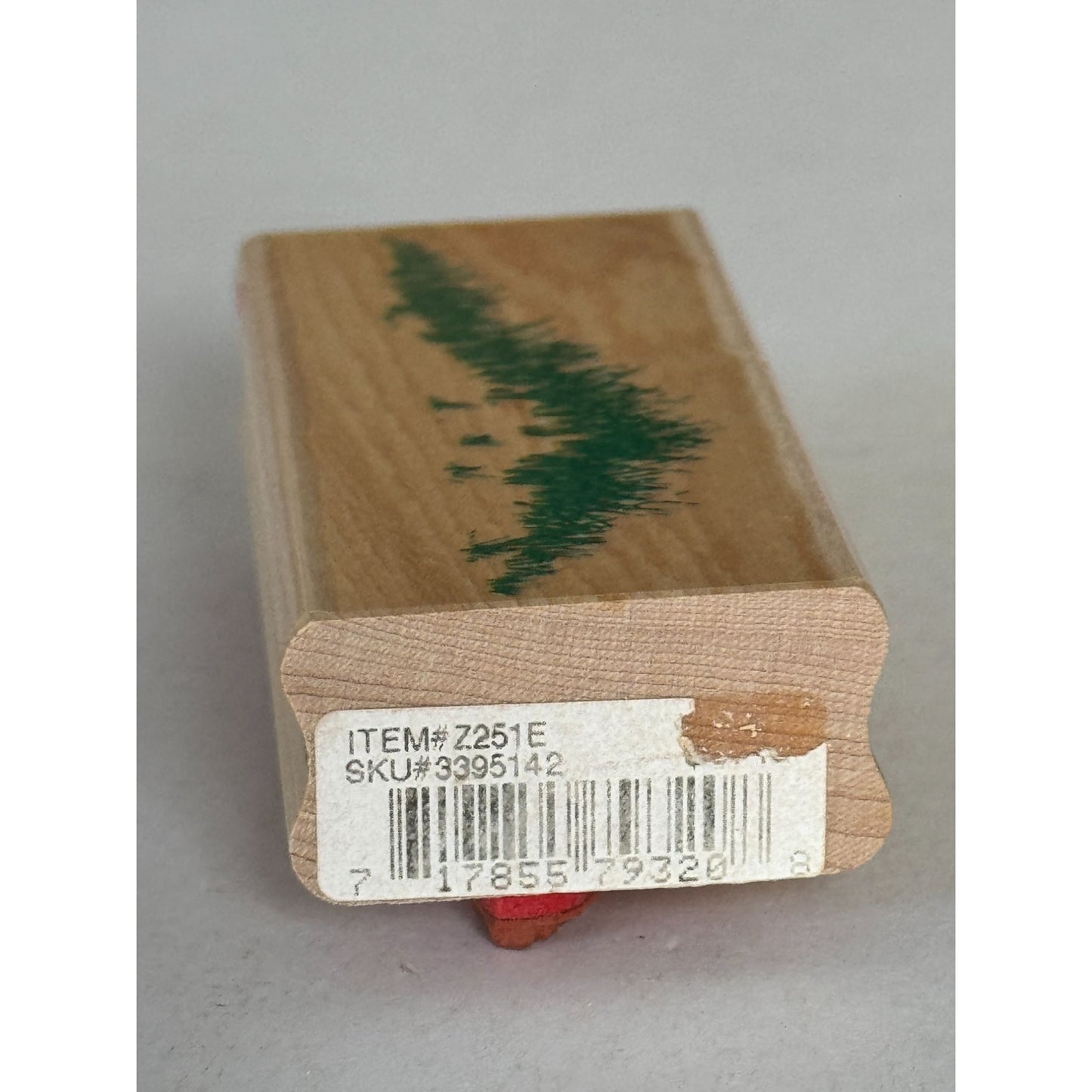 Rubber Stampede Rubber Stamp Hilltop Grass Posh Impressions Landscape Maker Wood