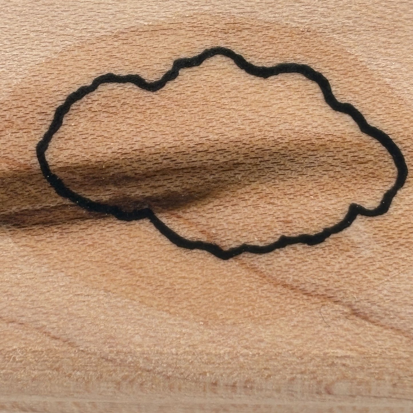 Stampin Up Rubber Stamp Cloud Weather Nature Landscape Scene Maker Card Making