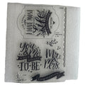 CTMH My Acrylix Acrylic Stamp Set Meant to Be Mr and Mrs Anniversary Card Making