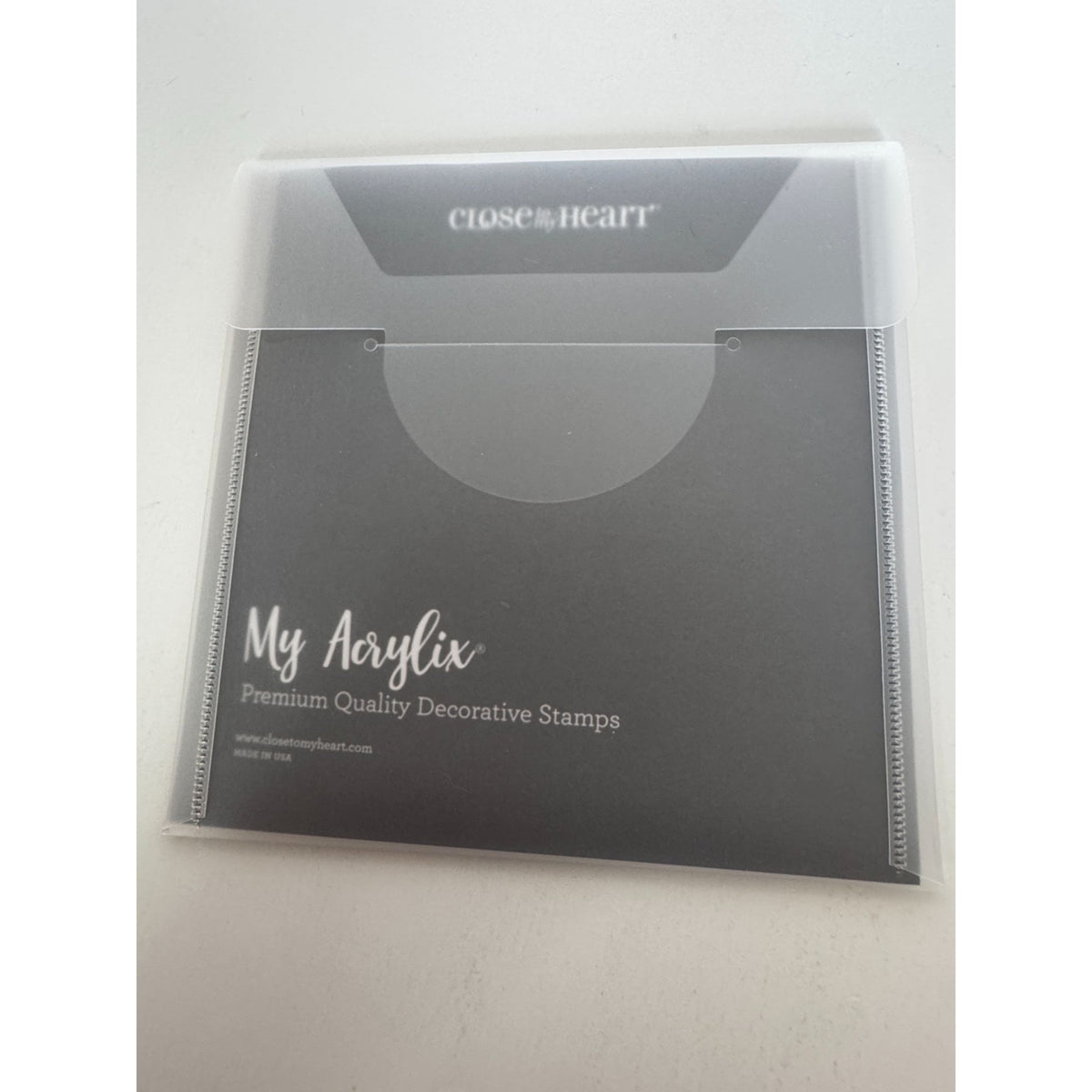 CTMH My Acrylix Acrylic Stamp Set Meant to Be Mr and Mrs Anniversary Card Making