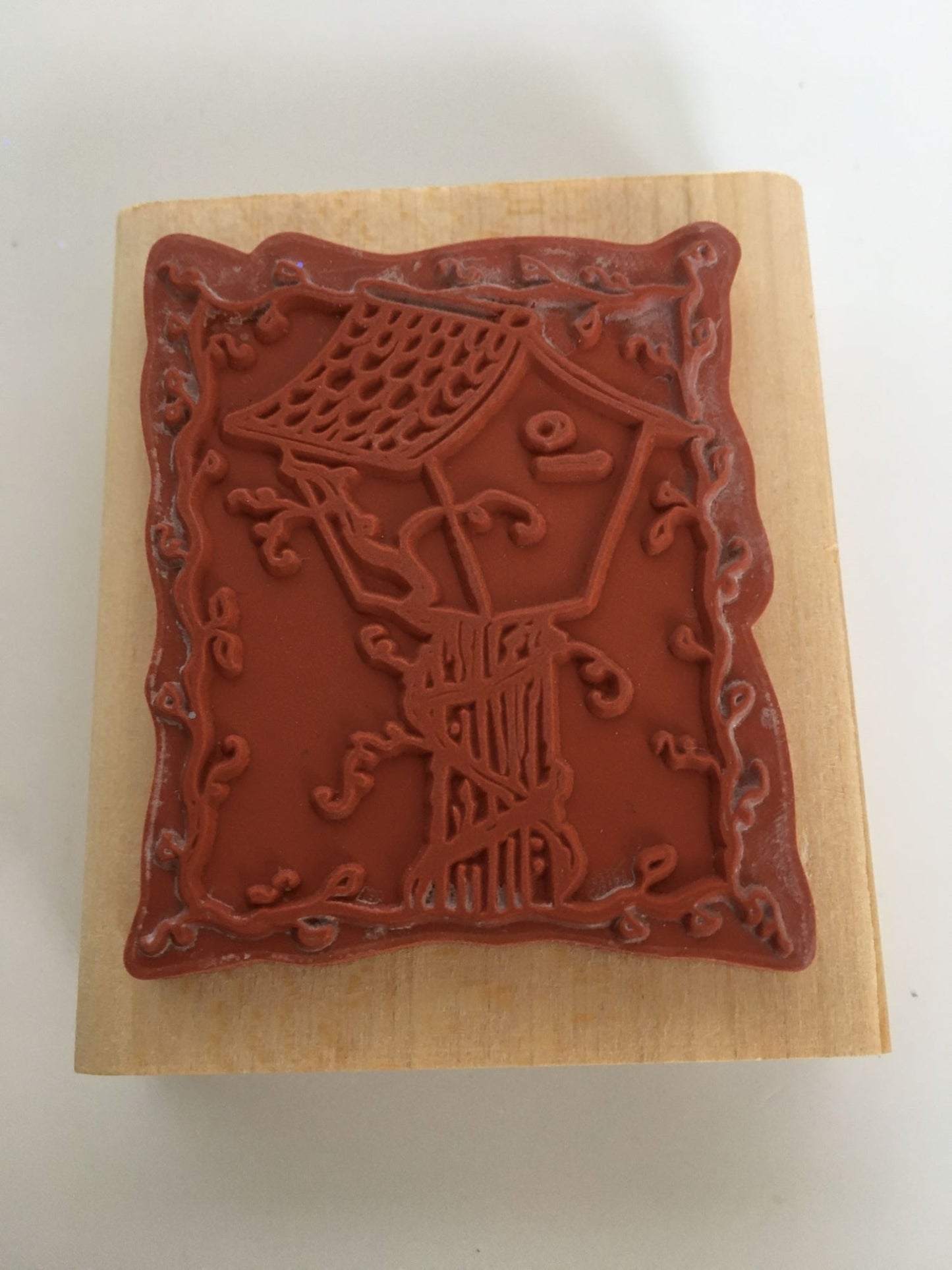 Anitas Rubber Stamp Birdhouse Spring Garden Bird House Card Making Scrapbooking