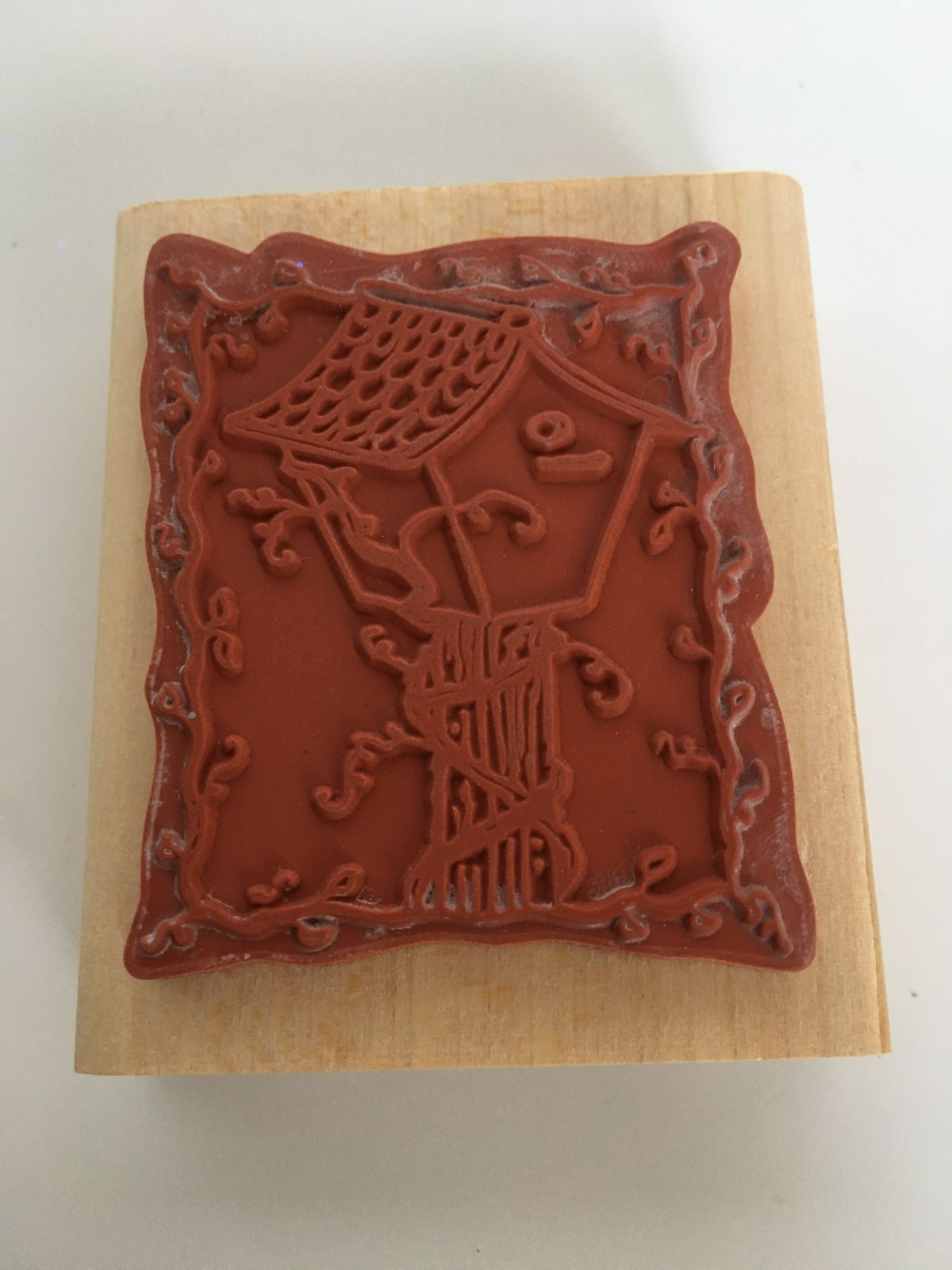 Anitas Rubber Stamp Birdhouse Spring Garden Bird House Card Making Scrapbooking