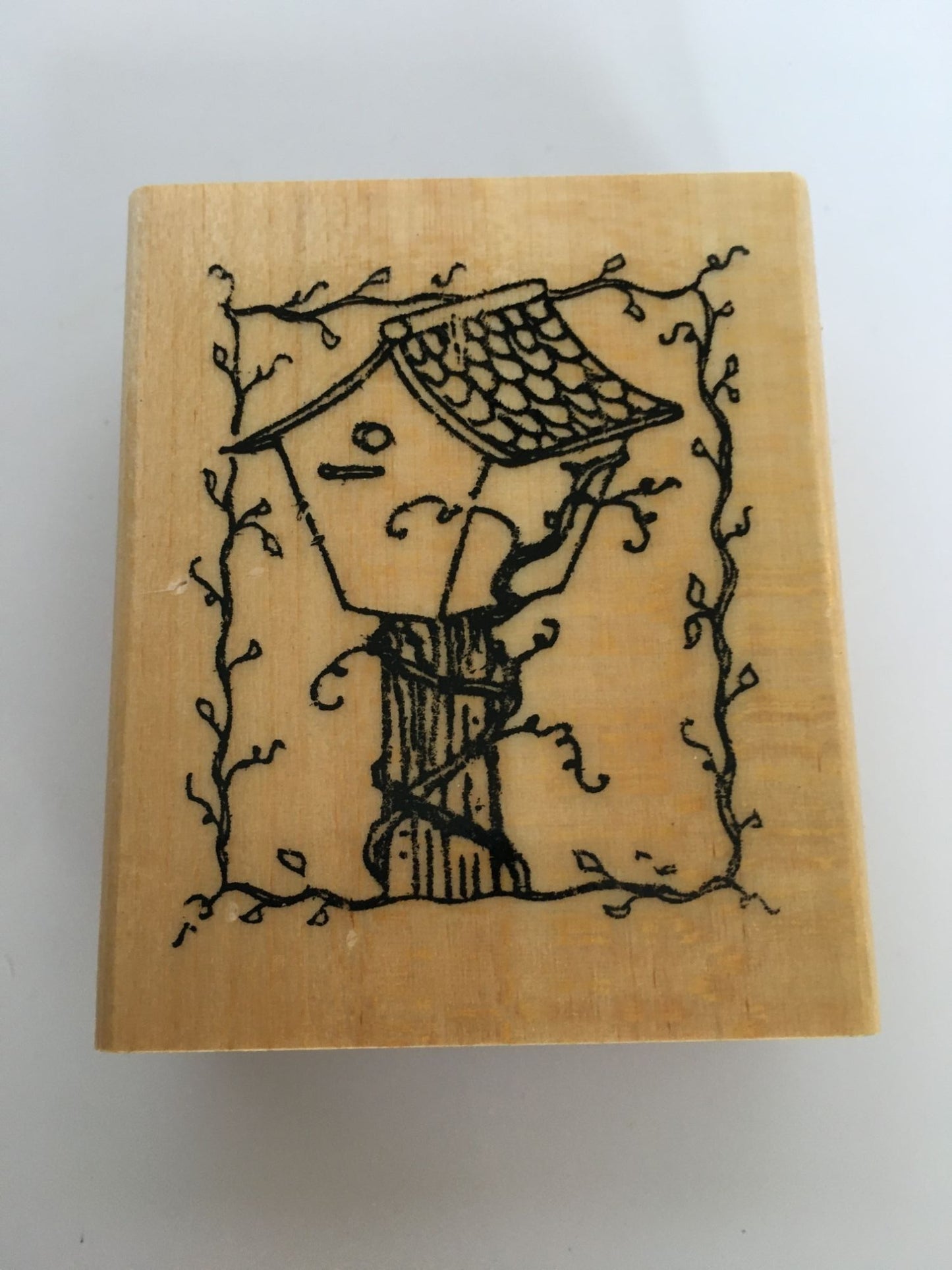 Anitas Rubber Stamp Birdhouse Spring Garden Bird House Card Making Scrapbooking