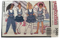 Butterick Sewing Pattern 5080 Busybodies Girls Jumper Jumpsuit Shirt Easy 7 8 10