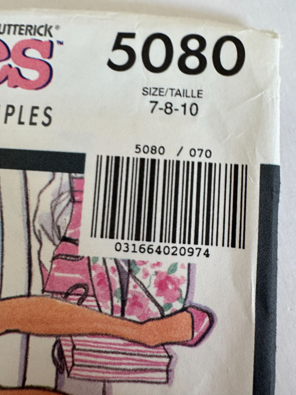 Butterick Sewing Pattern 5080 Busybodies Girls Jumper Jumpsuit Shirt Easy 7 8 10
