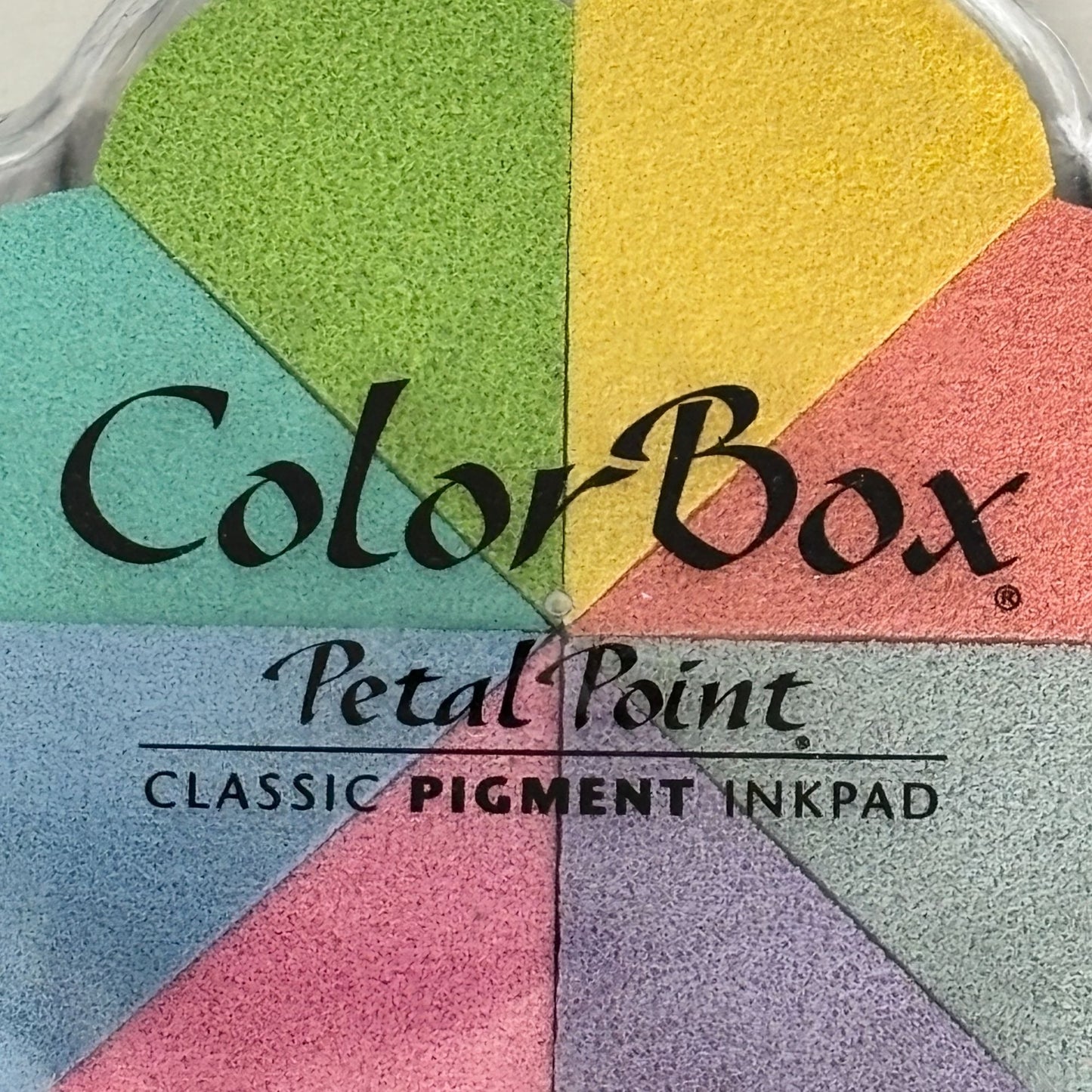 ColorBox Petal Point Ink Pad Pastel Pigment Easter Eggs Pinwheel Stamping Crafting Cardmaking Blending