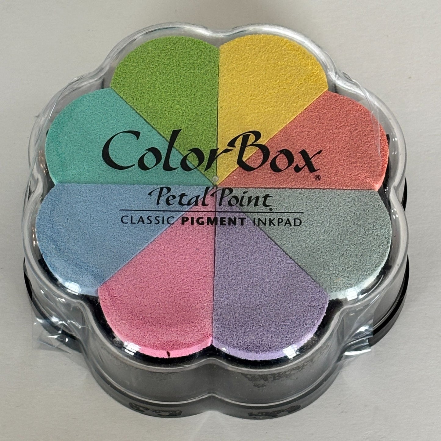 ColorBox Petal Point Ink Pad Pastel Pigment Easter Eggs Pinwheel Stamping Crafting Cardmaking Blending