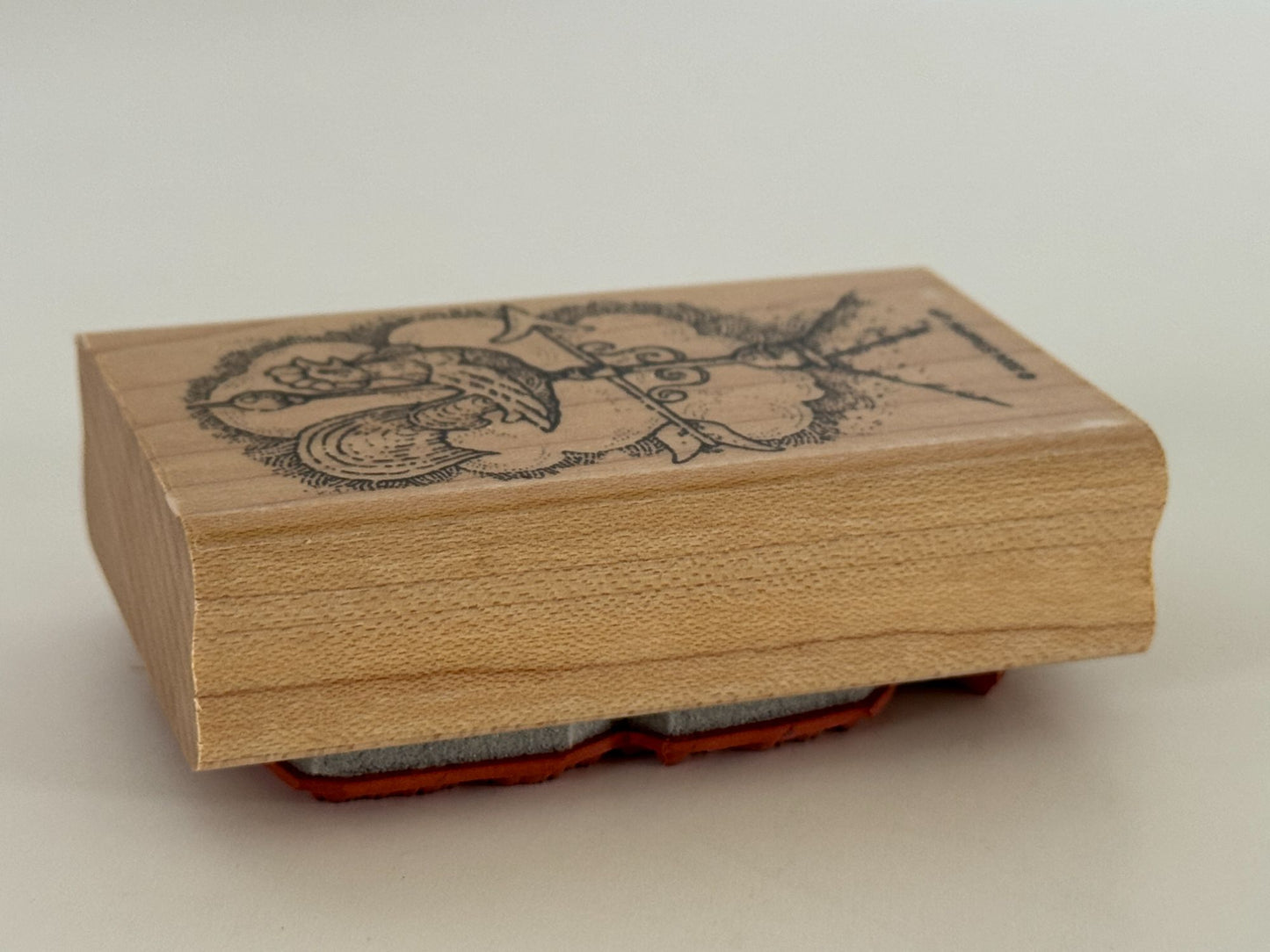Stampin Up Wood Rubber Stamps Peaceful Pastoral Farm Barn Tractor Weather Vane