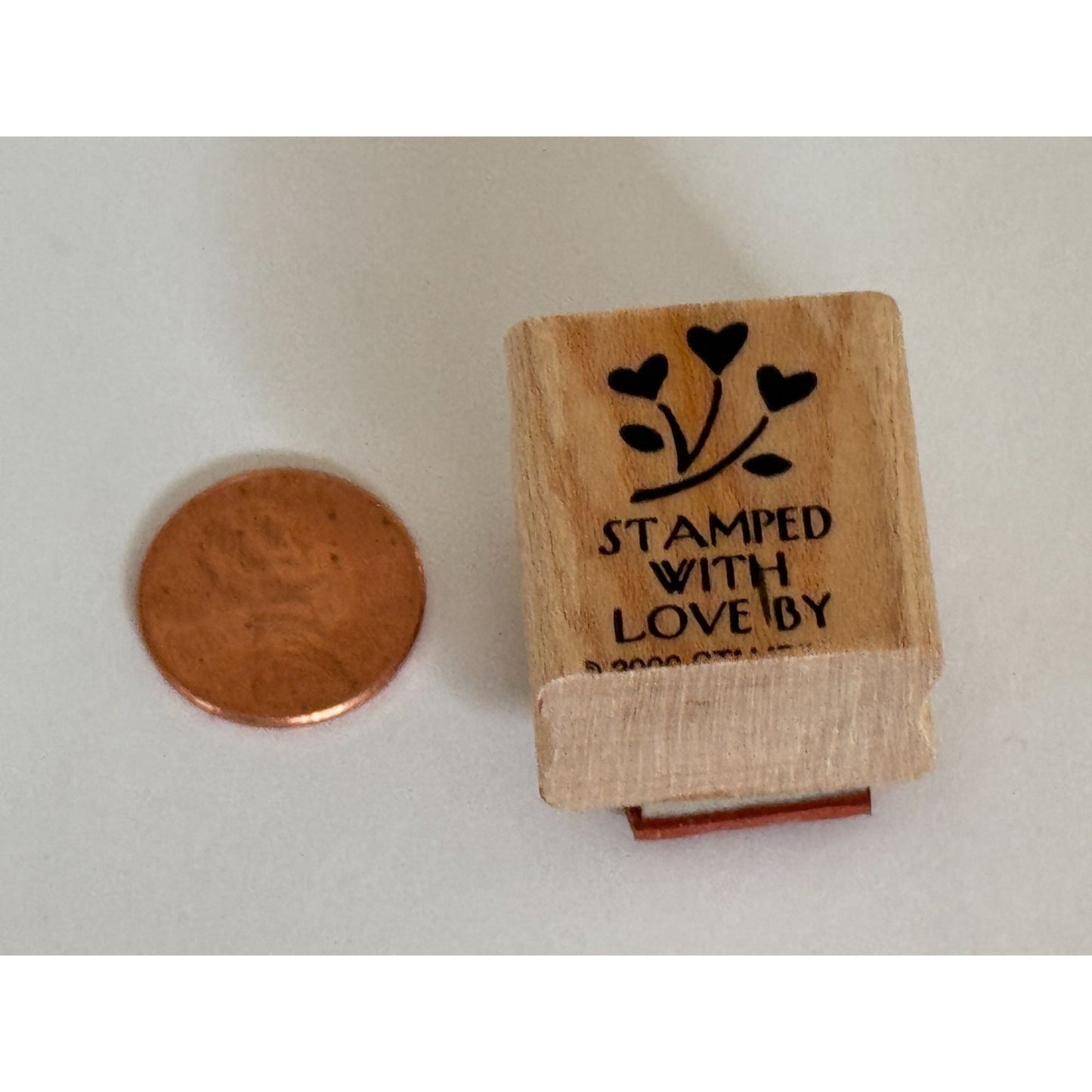 Stampin Up Rubber Stamp Stamped With Love By Stamping Hobby Card Making Crafter