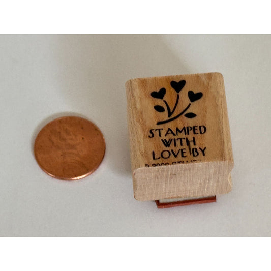 Stampin Up Rubber Stamp Stamped With Love By Stamping Hobby Card Making Crafter