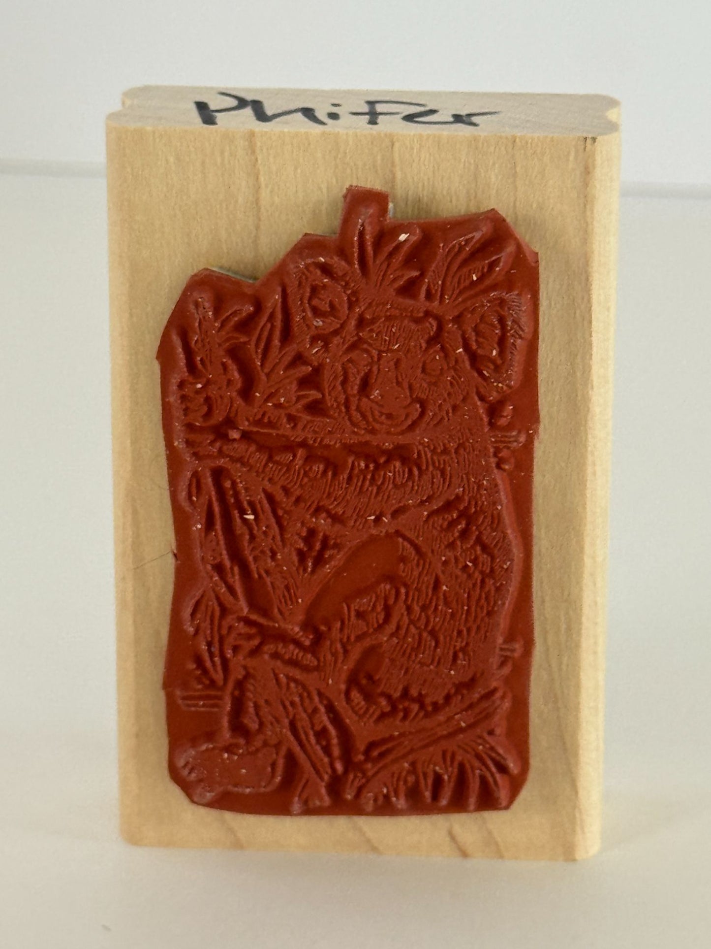 Stampin Up Rubber Stamps In the Outback Australian Kangaroo Koala Bear Platypus