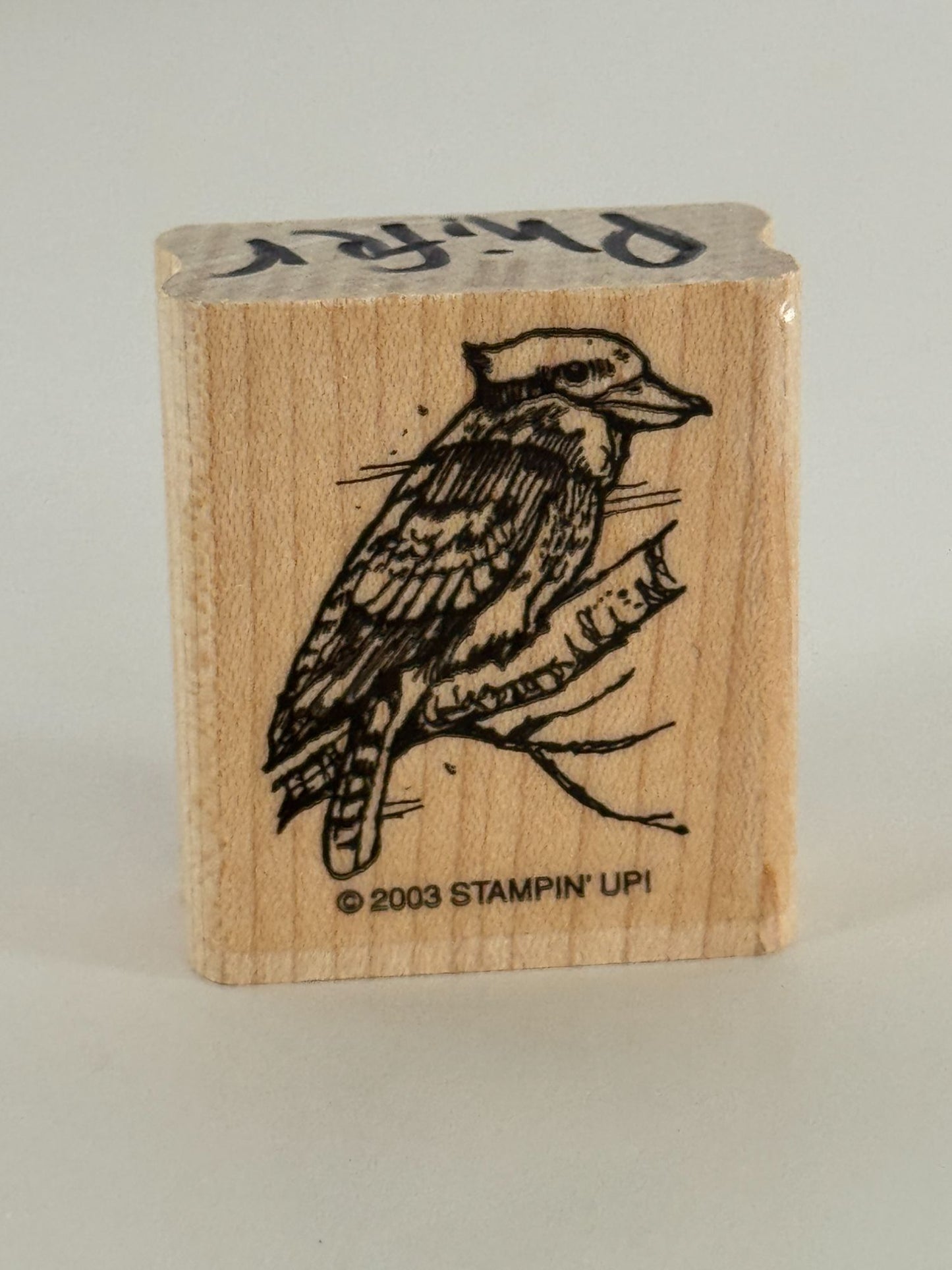 Stampin Up Rubber Stamps In the Outback Australian Kangaroo Koala Bear Platypus