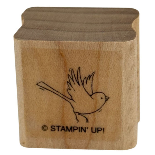 Stampin Up Rubber Stamp Small Bird Woodland Creature Animal Spring Card Making