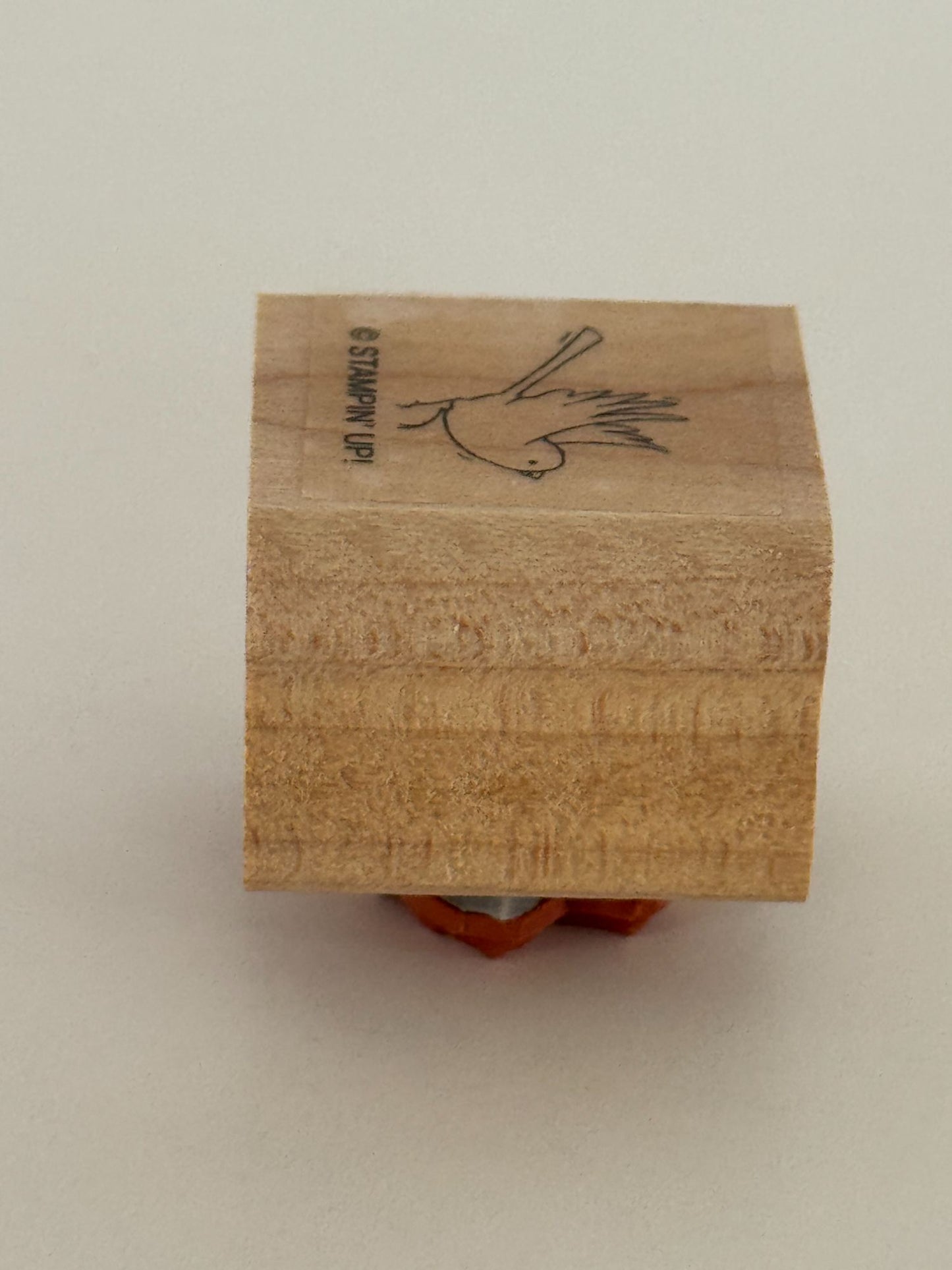 Stampin Up Rubber Stamp Small Bird Woodland Creature Animal Spring Card Making