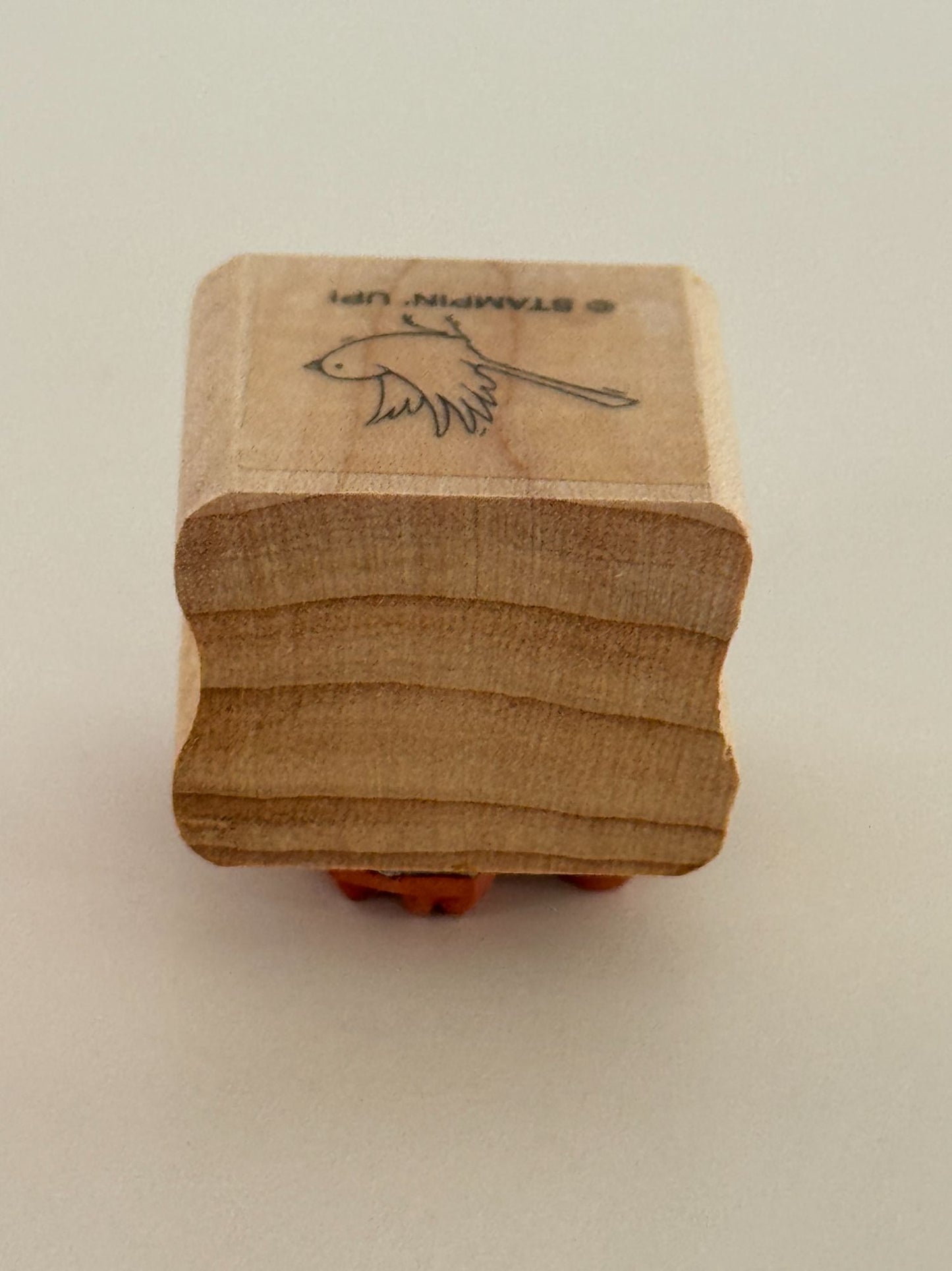 Stampin Up Rubber Stamp Small Bird Woodland Creature Animal Spring Card Making