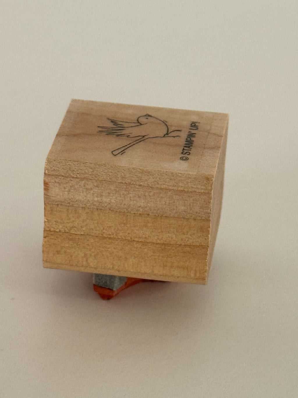 Stampin Up Rubber Stamp Small Bird Woodland Creature Animal Spring Card Making