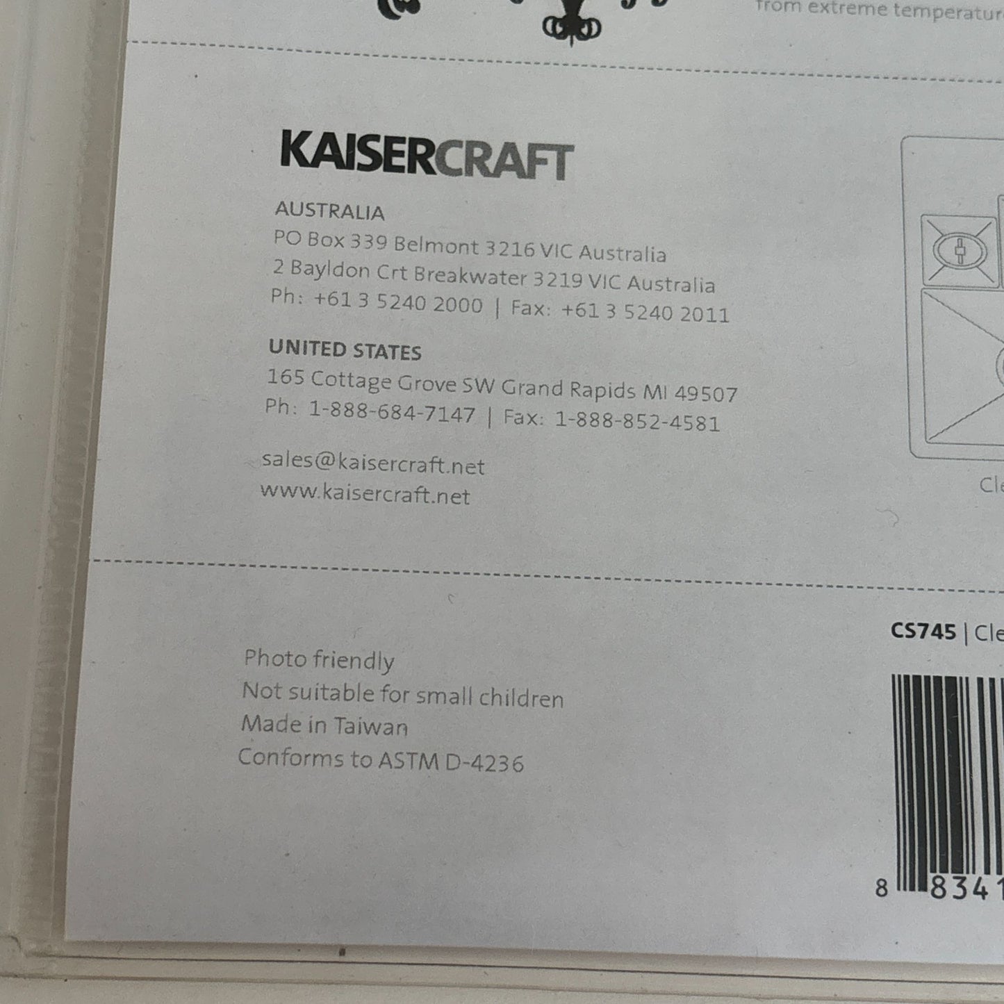 KaiserCraft Clear Stamp Set Le Chateau Birdcage Key Vintage Paris Card Making Chandelier Steampunk